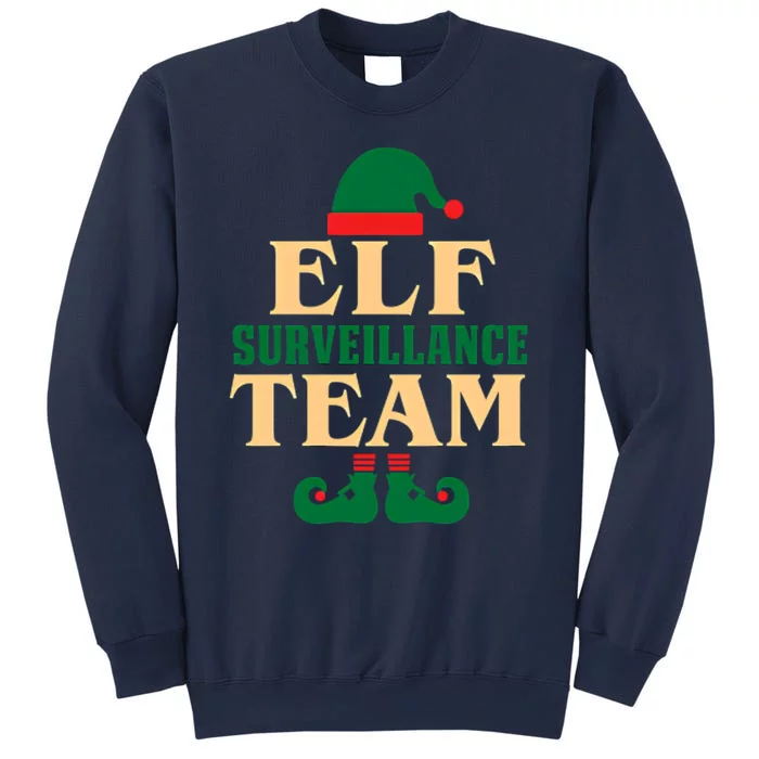 Christmas Elf Surveillance Team Sweatshirt