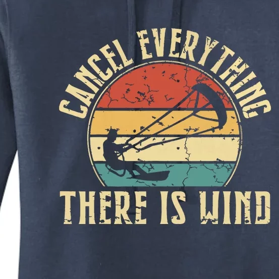 Cancel Everything There Is Wind Women's Pullover Hoodie