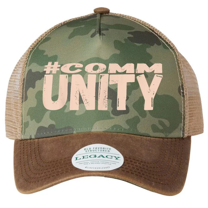 Community Embracing The Power Of Togetherness Legacy Tie Dye Trucker Hat