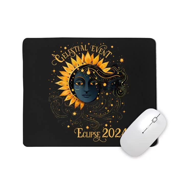 Celestial Event Total Solar Eclipse Mousepad