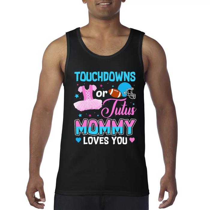 Cute Ethnic Touchdown or Tutu Mommy Loves You Tank Top