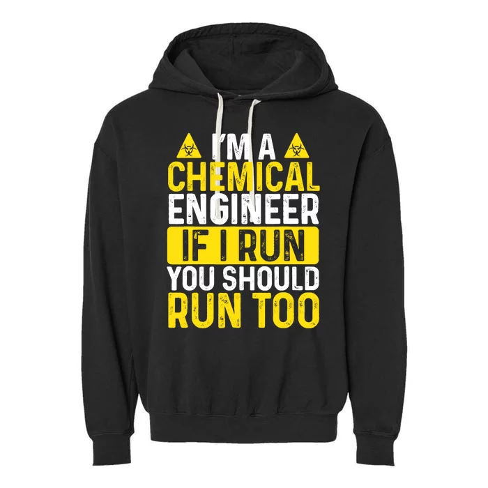 Chemical Engineer Thermodynamics Chemical Engineering Garment-Dyed Fleece Hoodie