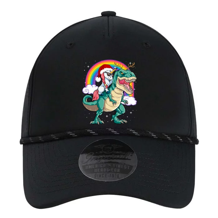 Christmas Evil Unicorn Riding T Rex Dinosaur Deer Gift Performance The Dyno Cap