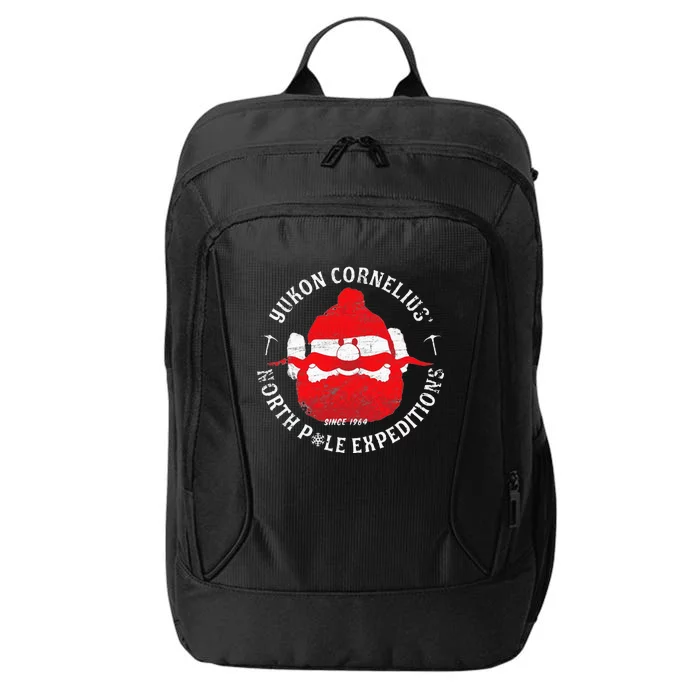 Christmas Explorer Vintage Throwback Cartoon City Backpack