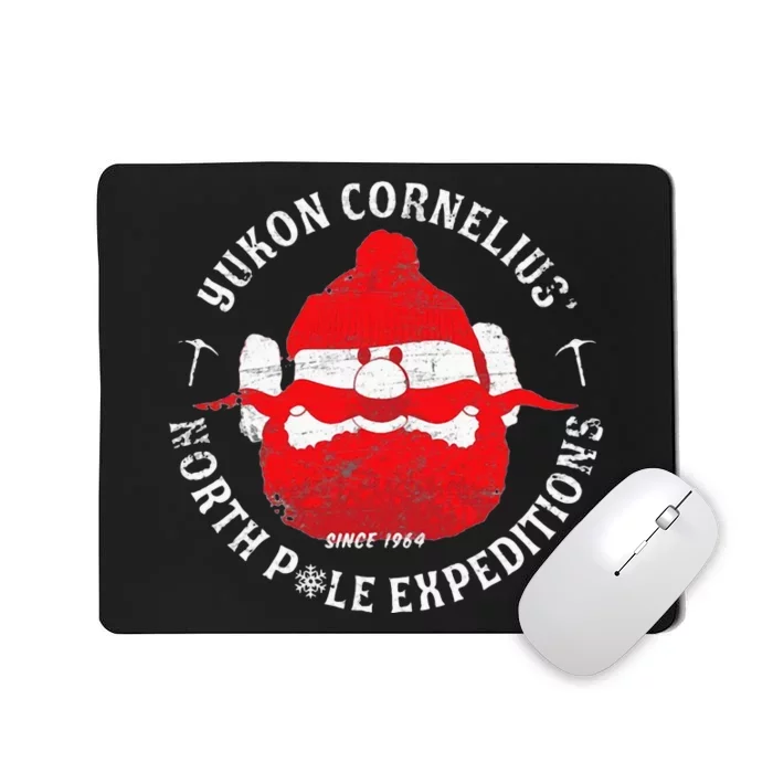 Christmas Explorer Vintage Throwback Cartoon Mousepad