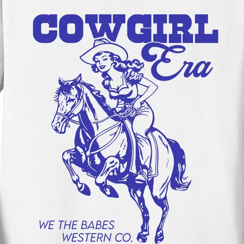 Cowgirl Era We The Babes Western Co Kids Long Sleeve Shirt