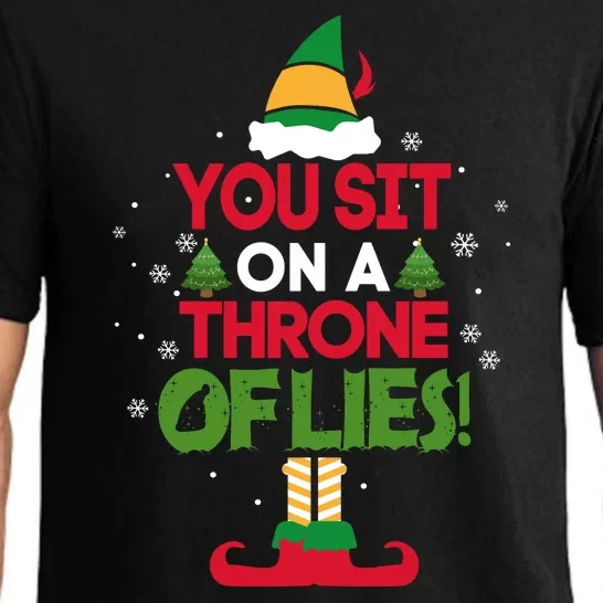 Elf - You Sit on a Throne of Lies Pajama Set