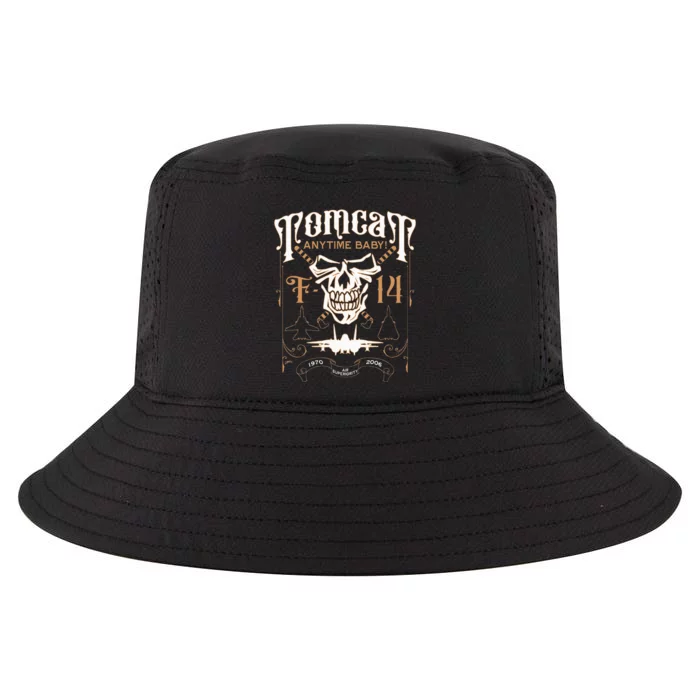 Classic F 14 Tomcat Military Fighter Jet Skull Cool Comfort Performance Bucket Hat