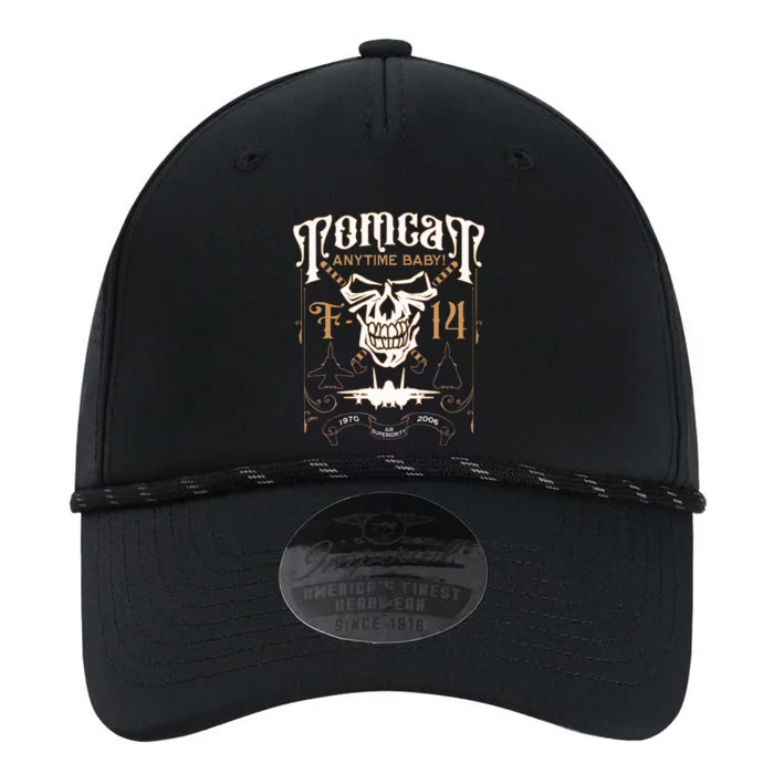 Classic F 14 Tomcat Military Fighter Jet Skull Performance The Dyno Cap