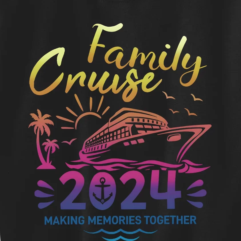 Cruise Family 2024 Making Memories Together Matching Family Kids Sweatshirt