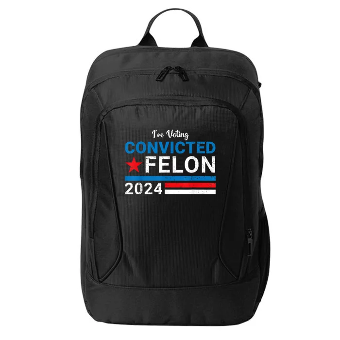 Convicted Felon 2024 City Backpack