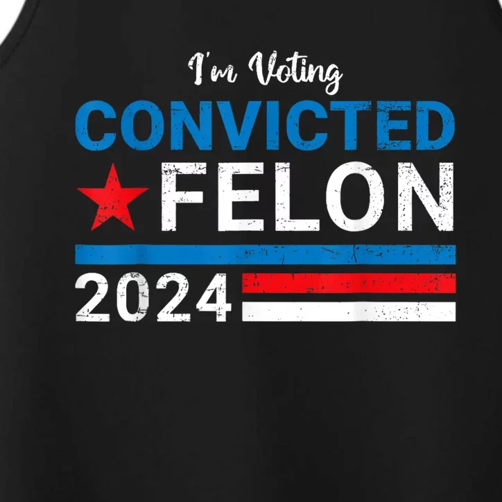 Convicted Felon 2024 Performance Tank