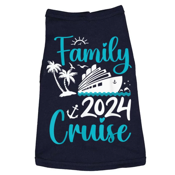 Cruise Family 2024 Squad Vacation Matching Family Group Doggie Tank