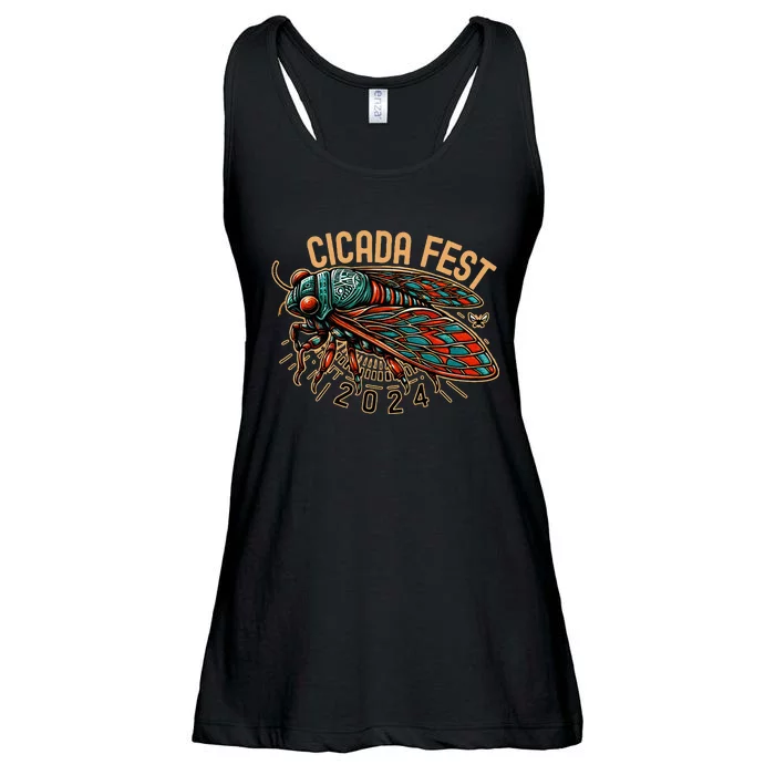 Cicada Fest 2024 Ladies Essential Flowy Tank