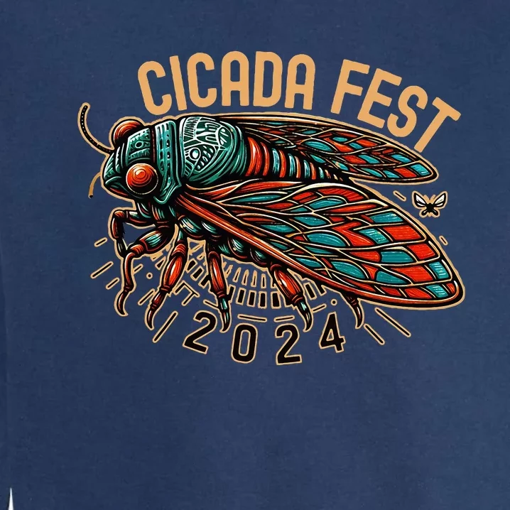 Cicada Fest 2024 Garment-Dyed Sweatshirt