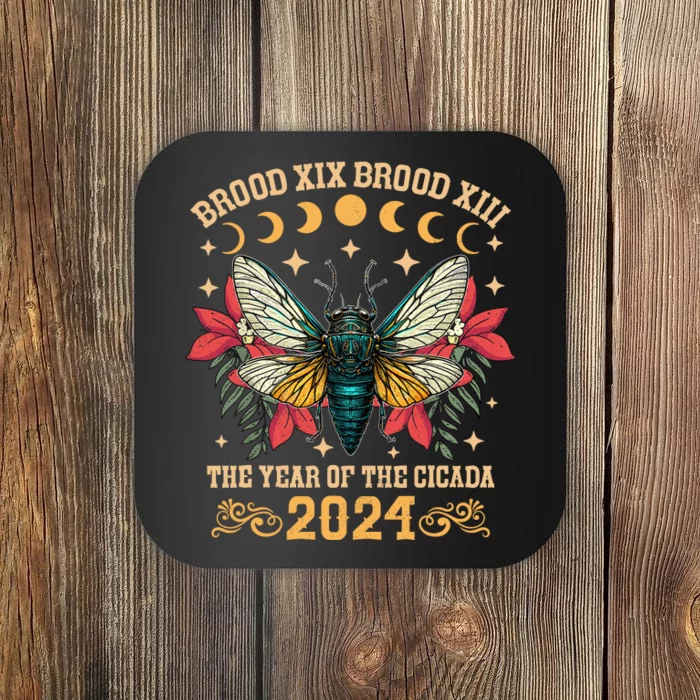 Cicada Fest 2024 Year Of The Cicada Cool Product Coaster