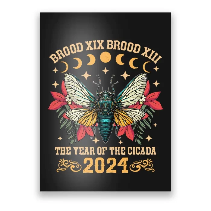 Cicada Fest 2024 Year Of The Cicada Cool Product Poster