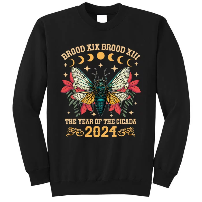 Cicada Fest 2024 Year Of The Cicada Cool Product Tall Sweatshirt