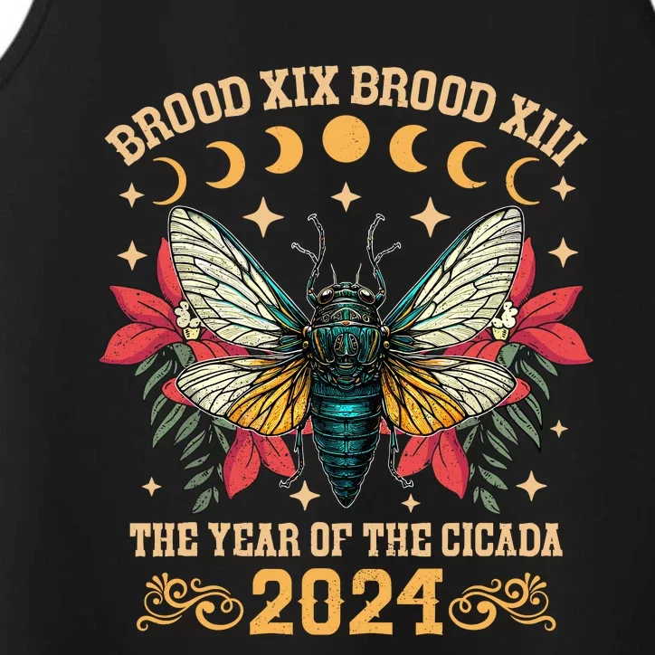 Cicada Fest 2024 Year Of The Cicada Cool Product Performance Tank