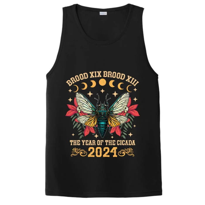 Cicada Fest 2024 Year Of The Cicada Cool Product Performance Tank