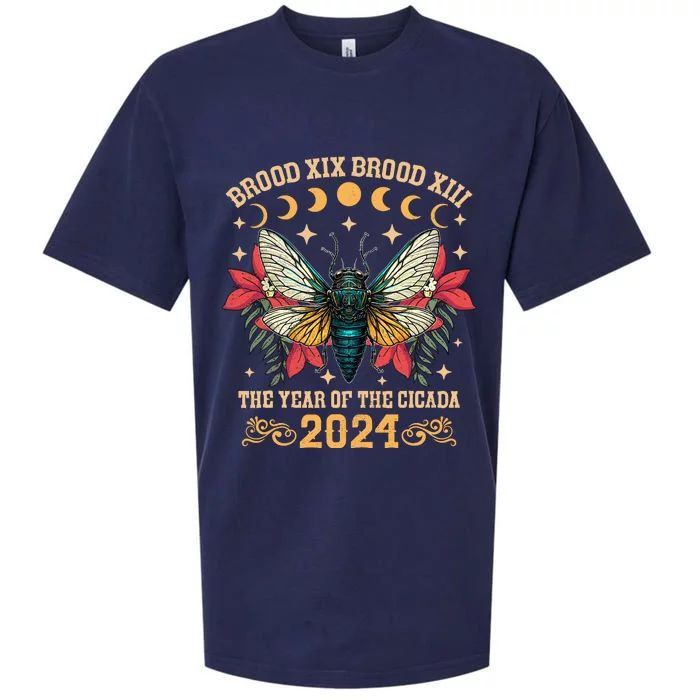 Cicada Fest 2024 Year Of The Cicada Cool Product Sueded Cloud Jersey T-Shirt