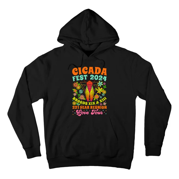 Cicada Fest 2024 Reunion Invasion Brood Xiii Xix Hoodie