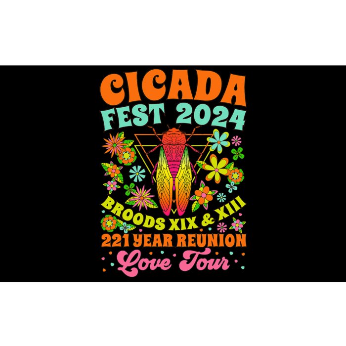 Cicada Fest 2024 Reunion Invasion Brood Xiii Xix Bumper Sticker