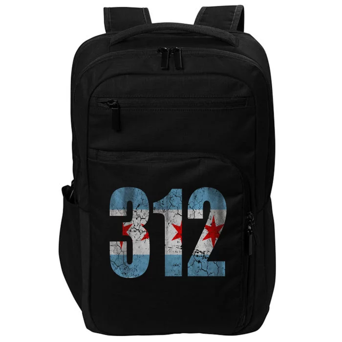 Chicago Flag 312 Impact Tech Backpack