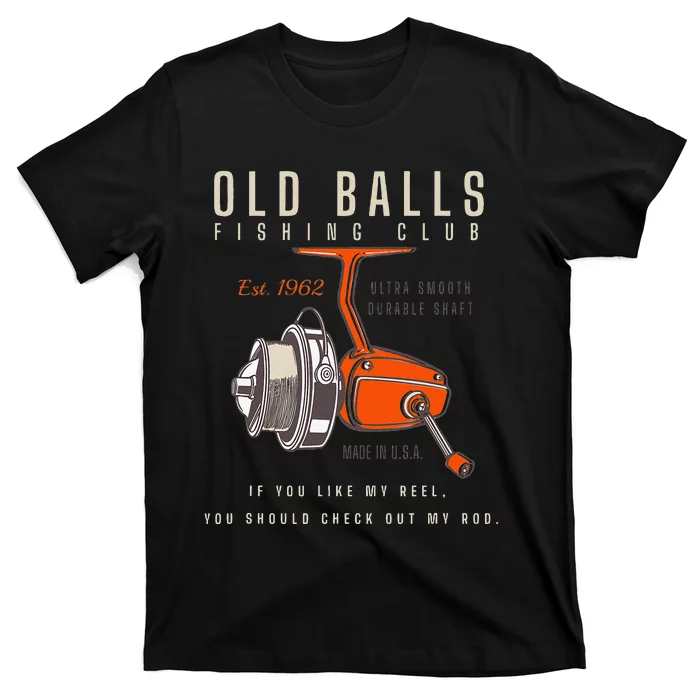 Cute Funny 60th Birthday Fishing Pun Fors Over The Hill 60 T-Shirt