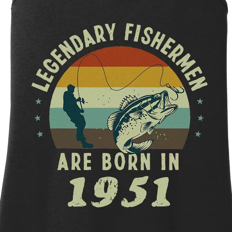 Cute Funny 70th Birthday Fishing Gift For 70 Year Old Fishermen Ladies Essential Tank