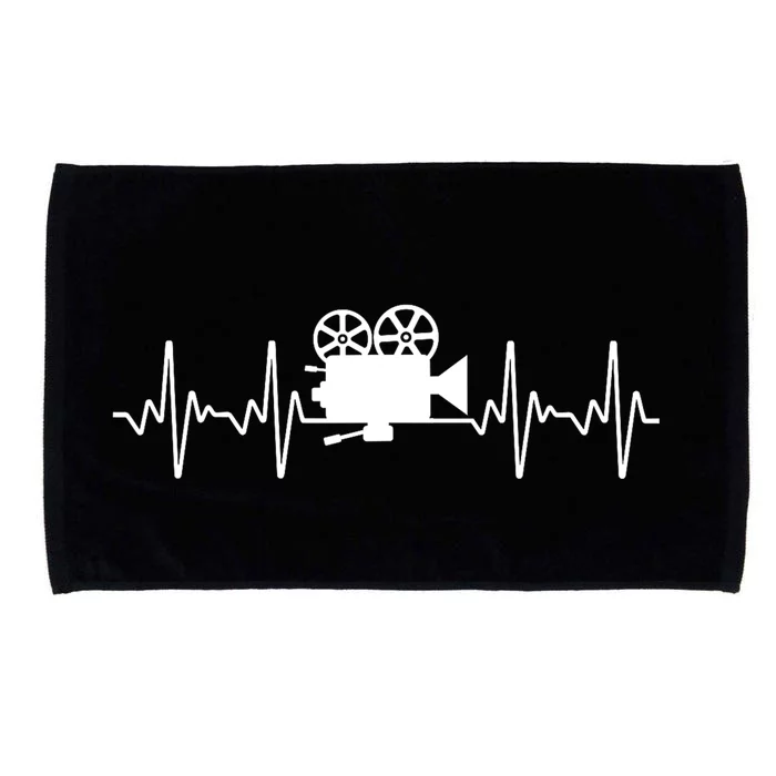 Cool Filmmaker Art For Men Women Film Filmmaking Filmmaker Microfiber Hand Towel