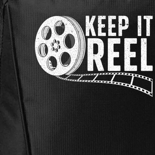 Cool Filmmaker Art For Men Women Movie Film Maker Keep Reel City Backpack