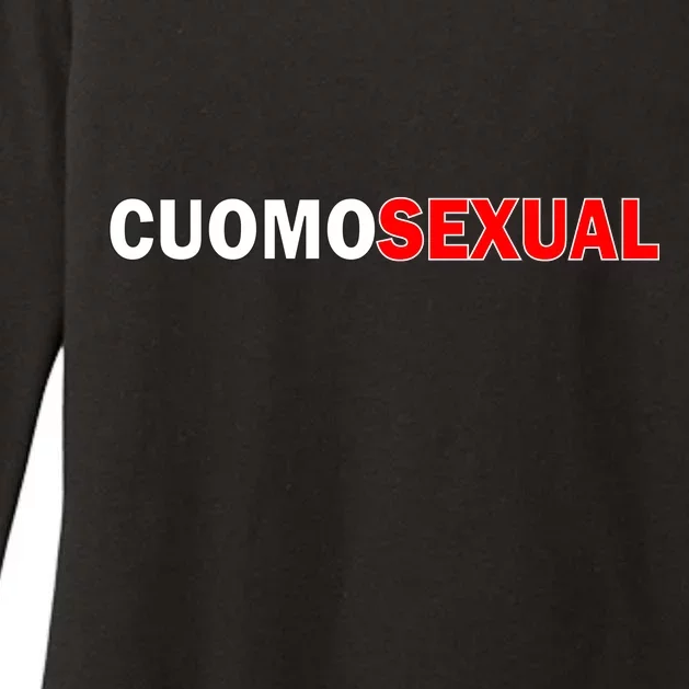 CuomoSexual Funny Anti Andrew Cuomo Womens CVC Long Sleeve Shirt