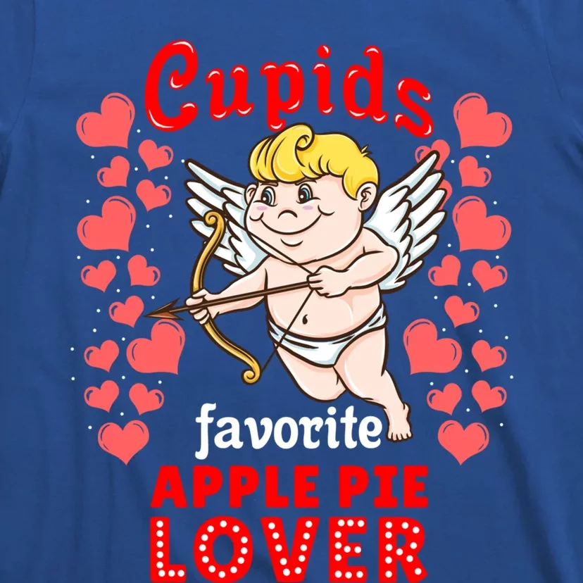 Cupids Favorite Apple Pie Lover Valentines Day Gift T-Shirt