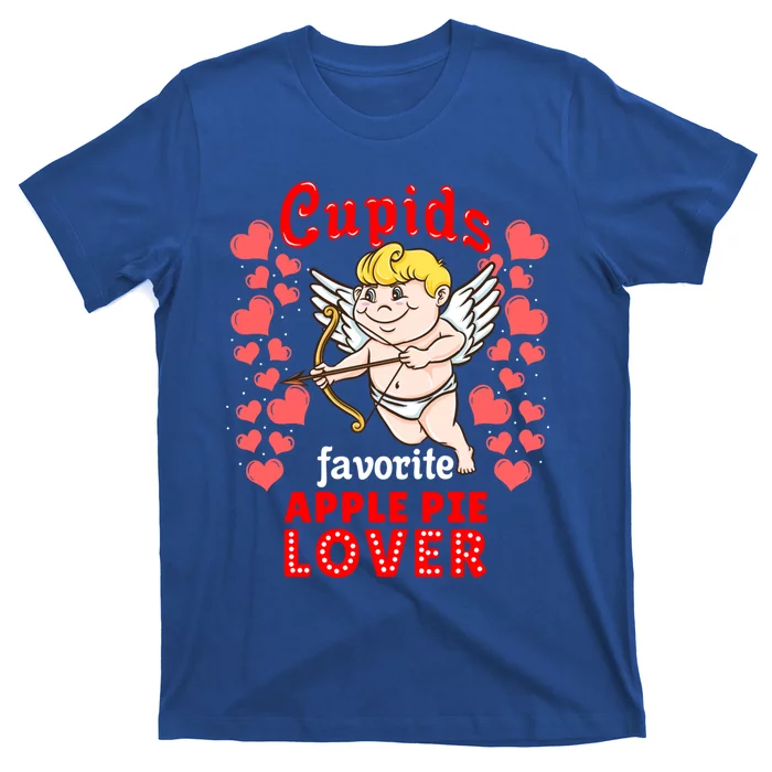 Cupids Favorite Apple Pie Lover Valentines Day Gift T-Shirt