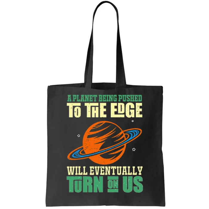 Cool Funny Astronomy Space Planet Retro Science Earth Day Tote Bag