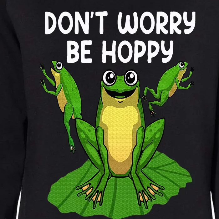 Cool Frog Art For Toad Tadpole Animal Frog Lovers Womens California Wash Sweatshirt