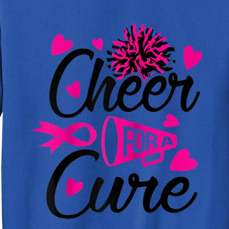 Cheer For A Cure Breast Cancer Awareness Gift Sweatshirt