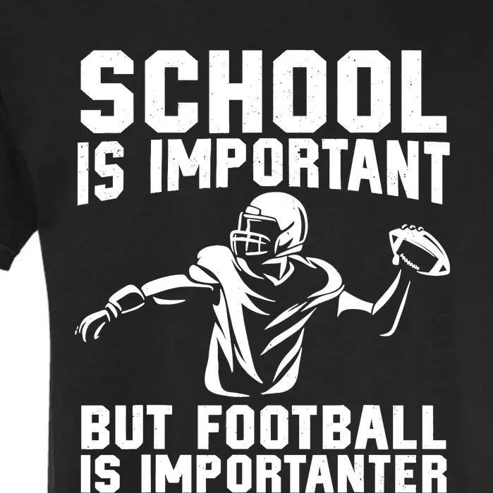 Cute Football Art For American Football Player Garment-Dyed Heavyweight T-Shirt