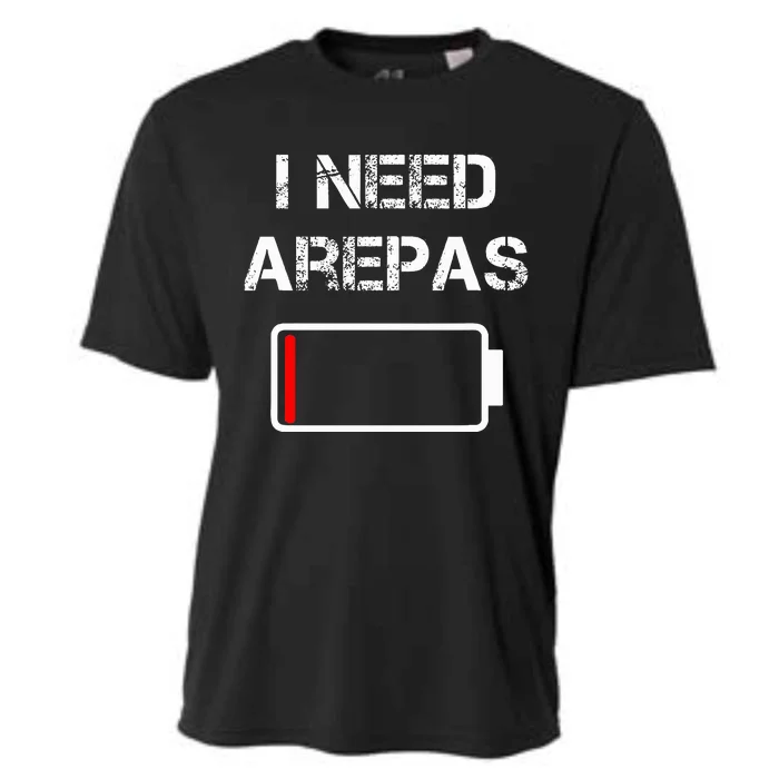 Colombian Food Arepas I Need Arepas Cooling Performance Crew T-Shirt