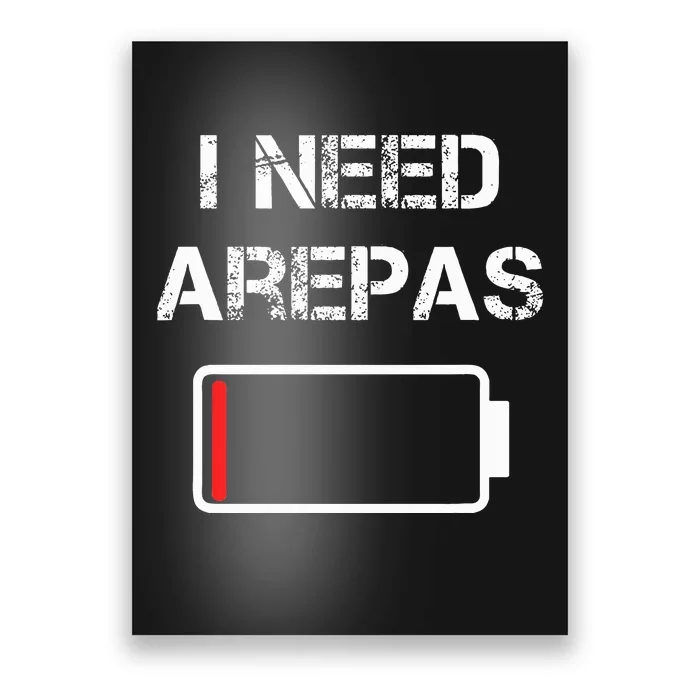 Colombian Food Arepas I Need Arepas Poster