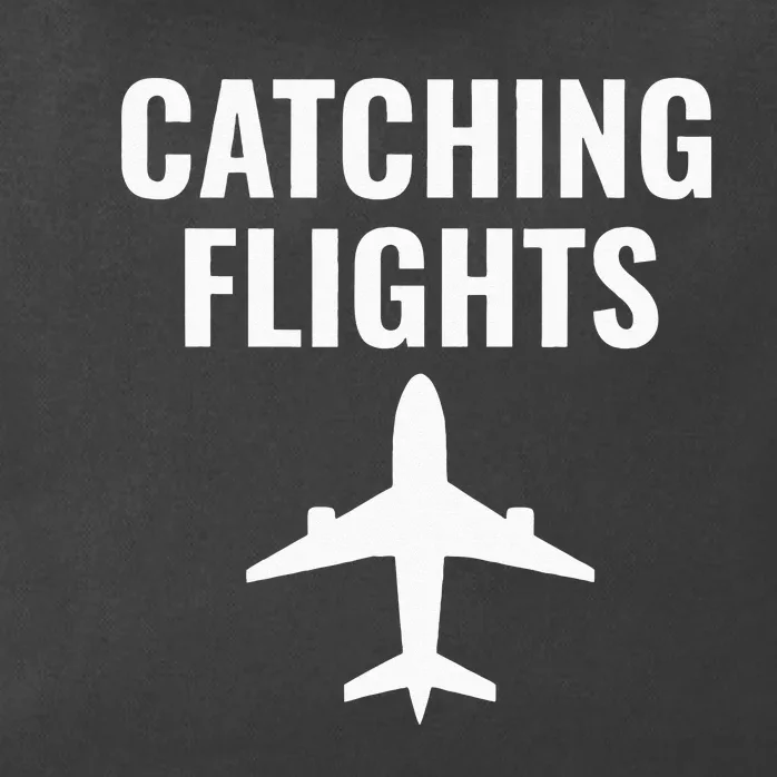 Catching Flights And Feelings Matching Couples Baecation Zip Tote Bag