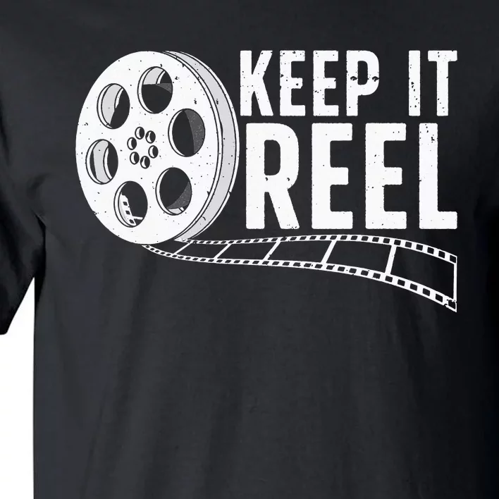 Cool Filmmaker Art For  Movie Film Maker Keep Reel Tall T-Shirt