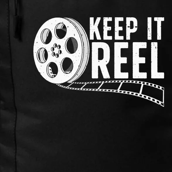 Cool Filmmaker Art For  Movie Film Maker Keep Reel Daily Commute Backpack