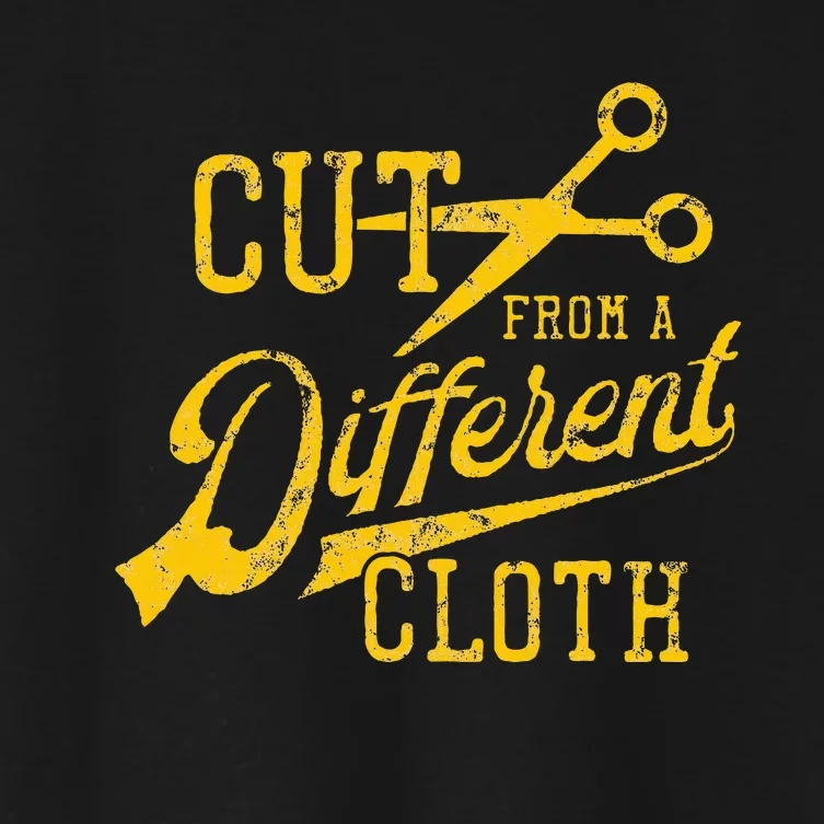 Cut From A Different Cloth Urban Hip Hop Women's Crop Top Tee