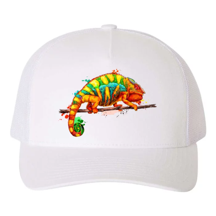 Chameleon From A Splash Yupoong Adult 5-Panel Trucker Hat