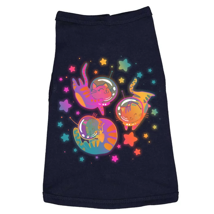 Cute Funny Astronaut Space Kitty Cats Doggie Tank