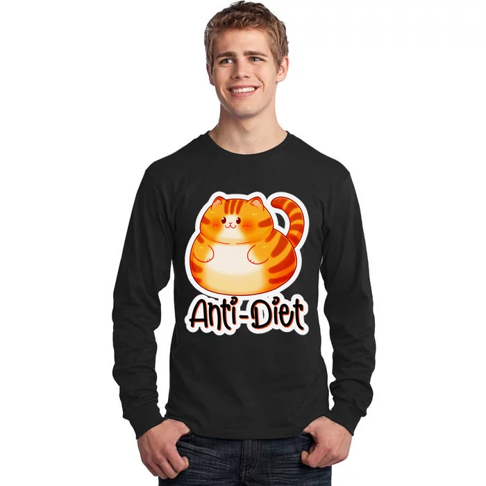 Clementine Fluffkins Anti Diet Tall Long Sleeve T-Shirt