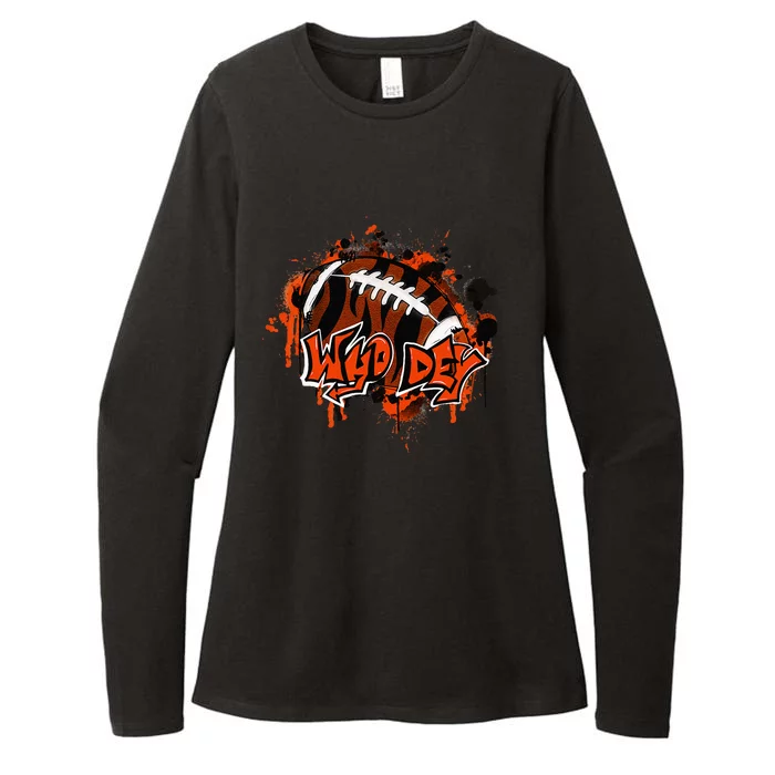 Cincinnati For All Football Fans Womens CVC Long Sleeve Shirt