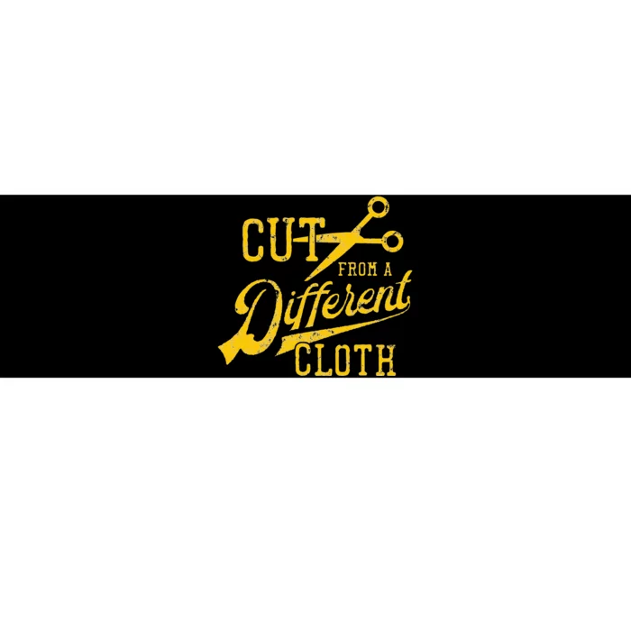 Cut From A Different Cloth Urban Hip Hop Bumper Sticker